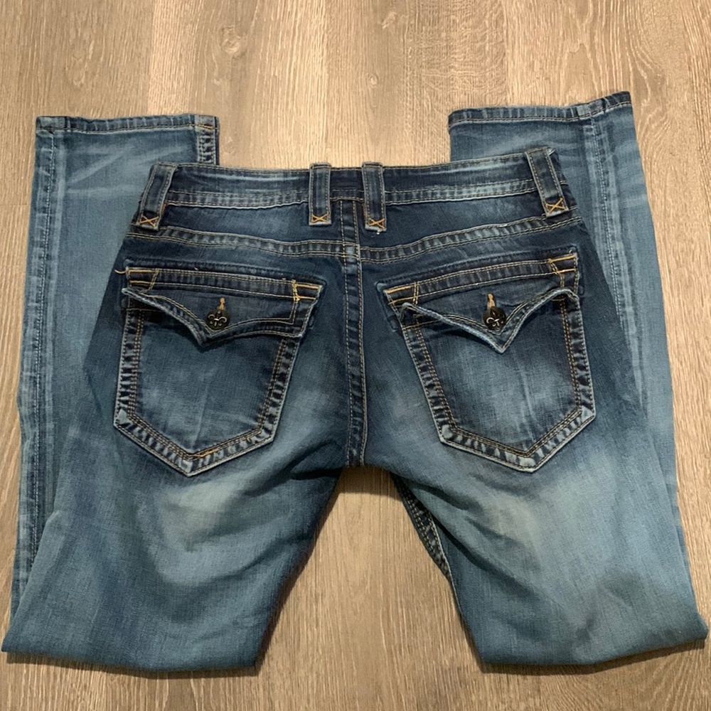 Mens Size 32 Rock Revival Jeans 32X32